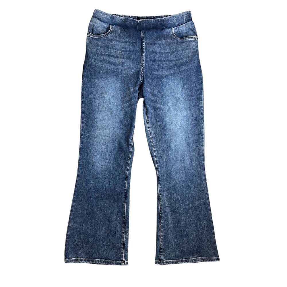 Universal Standard Women's High Rise Pull-on Flare Jeans  Size 10-12